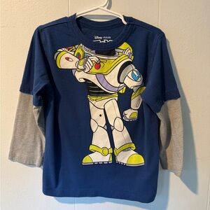 👕 Disney Pixar Toy Story Buzz Lightyear Shirt 🚀✨ 3T